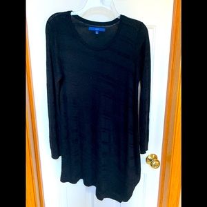 Black tunic sweater
